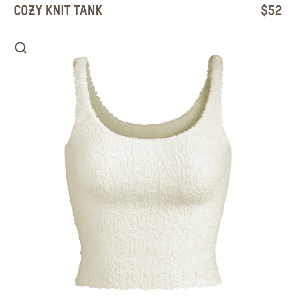 Brand new SKIMS cozy knit top